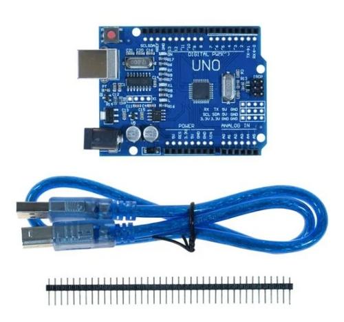 Arduino UNO R3 Geliştirilmiş CH340 Chip + USB Kablo (2 Chipli)